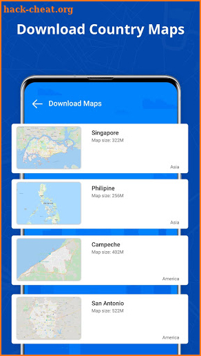 Offline Maps - Compass & GPS Navigation screenshot