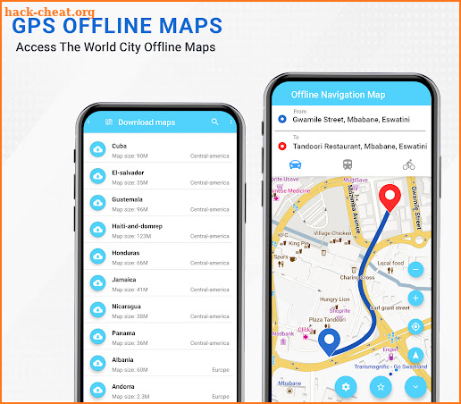 Offline Maps: GPS Navigation screenshot