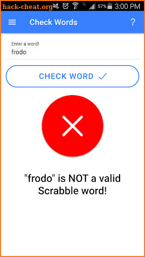 Offline Scrabble Checker screenshot