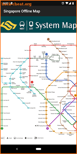 Offline Singapore Map Subway/Metro screenshot