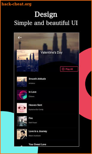 OfflineMusic downloader&player screenshot