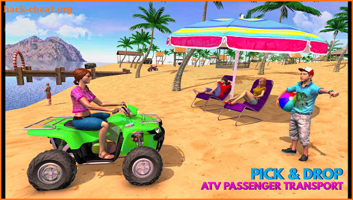 Offroad Beach ATV Quad Bike Simulator screenshot