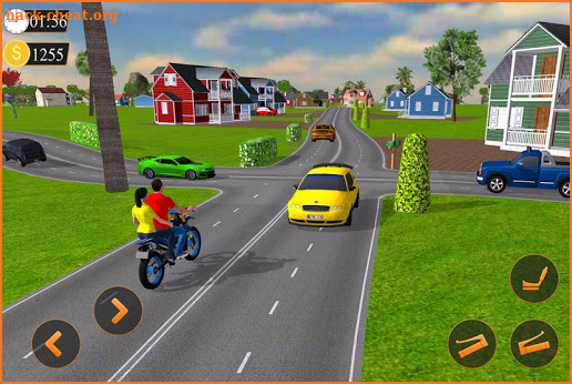 Offroad Bike Taxi Driver: Motorcycle Cab Rider screenshot