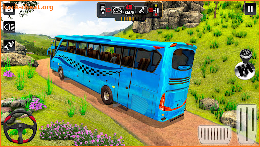 Offroad Bus Simulator-Bus Game screenshot