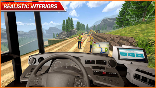 Offroad Bus Transport Simulator screenshot