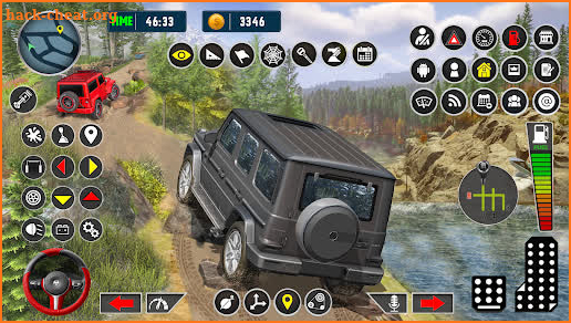 Offroad car driving simulator screenshot