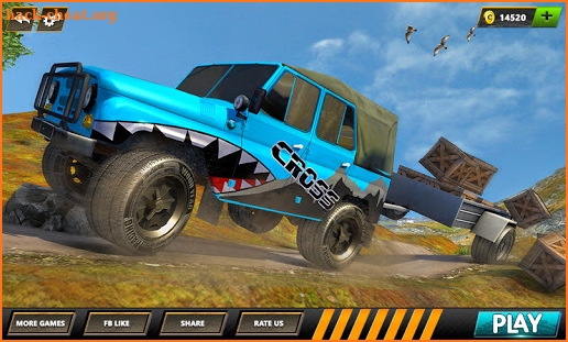 Offroad Cargo Jeep Driving 2021 screenshot