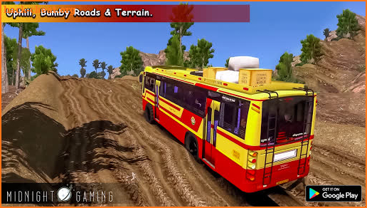 Offroad Coach Simulator : Offroad Bus Games 2021 screenshot