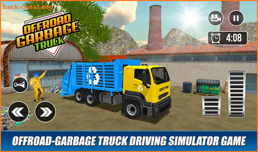 Offroad Garbage Truck: Dump Truck Driving Games screenshot