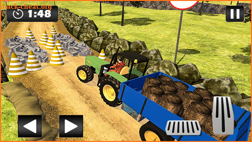 Offroad Hill Tractor 2020: 3D Driving Transport screenshot