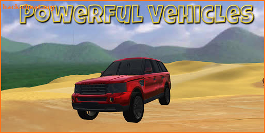 Offroad Jeep Driving Desert Fun 4x4 screenshot