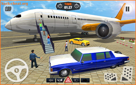 Offroad Limo Car Simulator-Taxi Driving Games screenshot