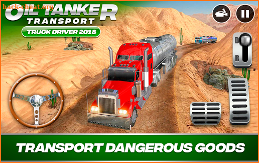 Offroad Oil Tanker Driver Transport Truck 2019 screenshot