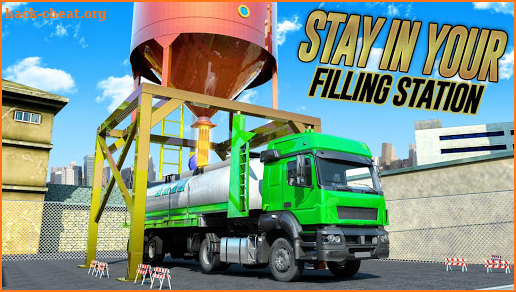 Offroad Oil Tanker Flying Truck Transport Driver screenshot