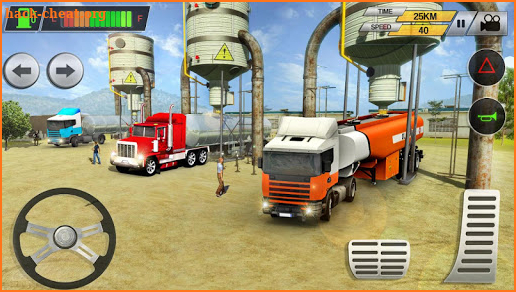 Offroad Oil Tanker Transport Truck Driver 2019 screenshot