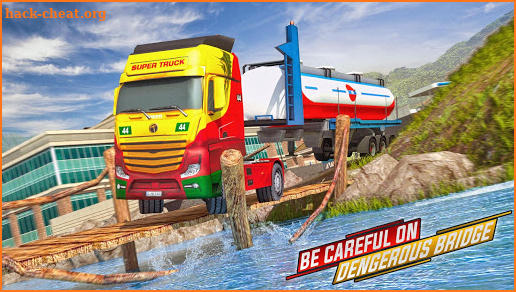 Offroad Oil Tanker Truck Driving Simulator Games screenshot