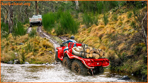 Offroad Quad Bike Cargo Driving Simulator screenshot