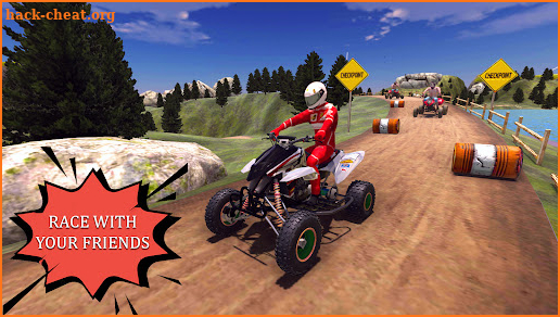 offroad quad bike racing game screenshot