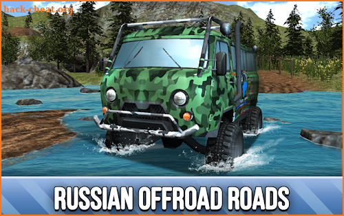 Offroad rally: driving 4x4 trucks screenshot