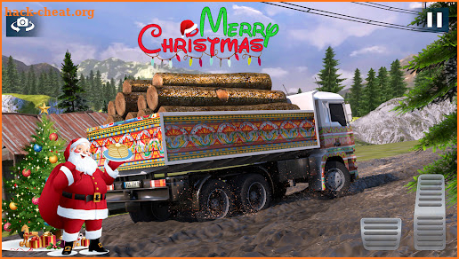 Offroad Snow Truck Simulator screenshot