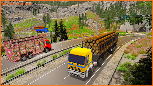 Offroad Transport Truck Driving:Truck Simulator 3D screenshot