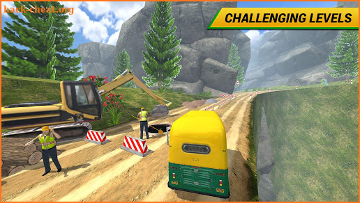 Offroad Tuk Tuk Driving Simulator Free screenshot