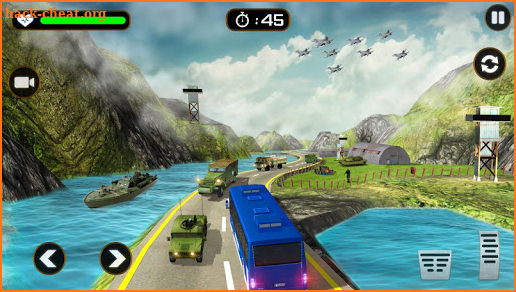 Offroad US Army Vehicle Driving screenshot