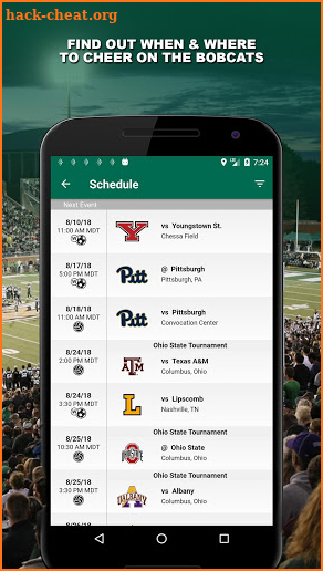 Ohio Bobcats Gameday screenshot