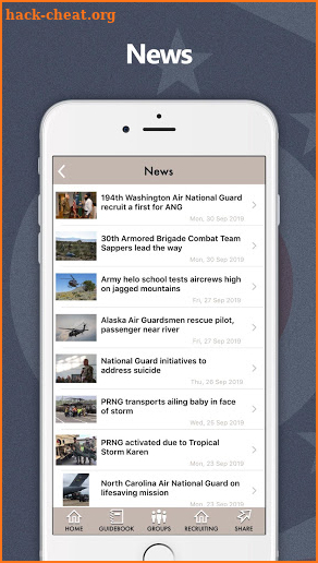 Ohio National Guard screenshot