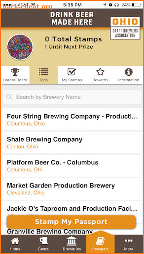 Ohio on Tap screenshot