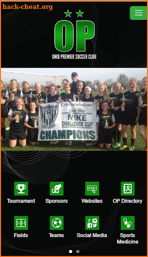 Ohio Premier Soccer Club screenshot