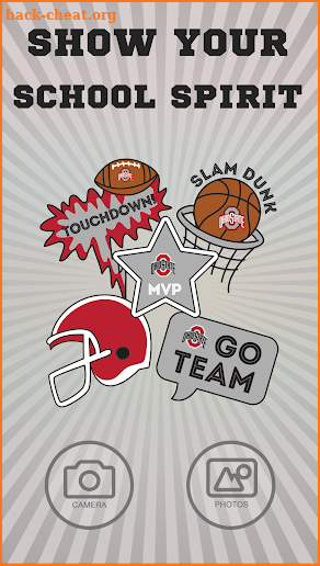 Ohio State Buckeyes Selfie Stickers screenshot