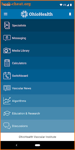 OhioHealth Vascular Institute screenshot