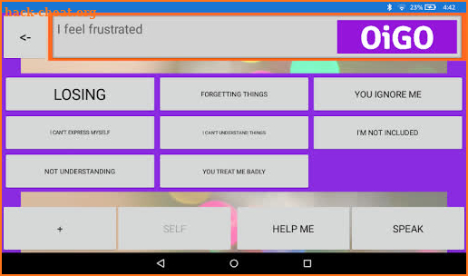 OiGO Social Emotional Behavior Regulation screenshot