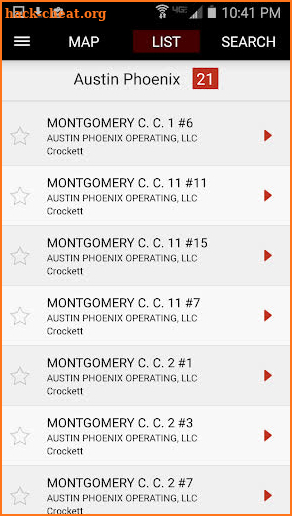 Oil Patch Pro Well Finder screenshot