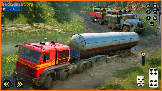 Oil Tanker Truck Driving Simulator Game Offroad 3D screenshot