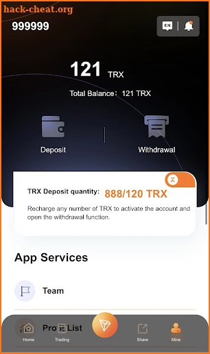 OKe Trx screenshot