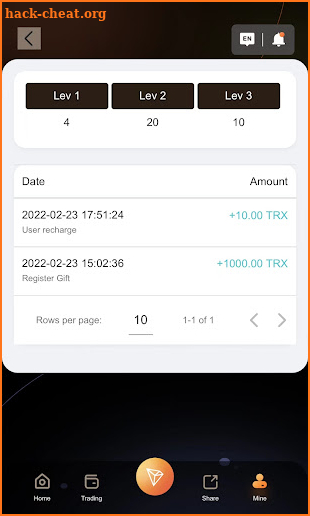 OKe Trx screenshot