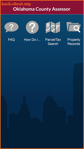 Oklahoma County Assessor screenshot