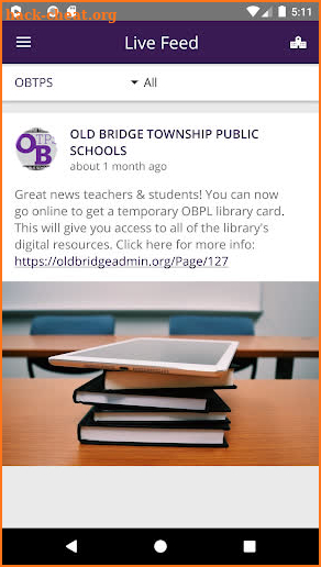 Old Bridge Public Schools screenshot