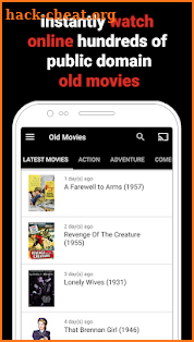 🎥 Old Movies 🎥 (Free & Chromecast enabled) screenshot