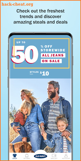 Old Navy screenshot