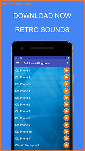 Old Phone Ringtones and Alarms screenshot