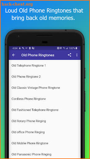 Old Phone Ringtones, Sounds, Alarms Free screenshot