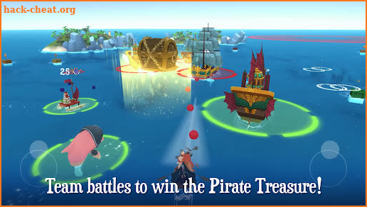 Om Nom Battle Pirates screenshot