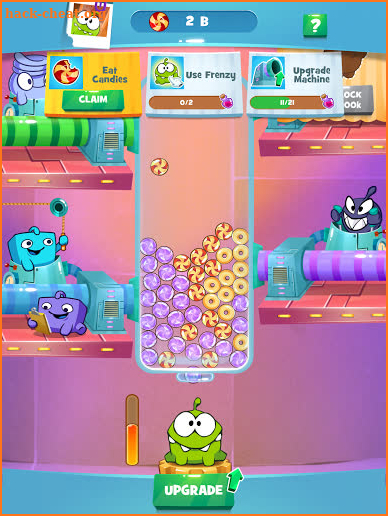 Om Nom Idle Candy Factory screenshot