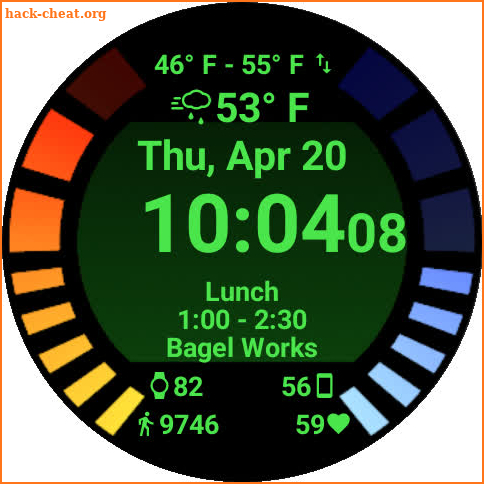 Omega Engine - Watch Face screenshot