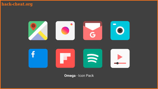 Omega - Icon Pack screenshot