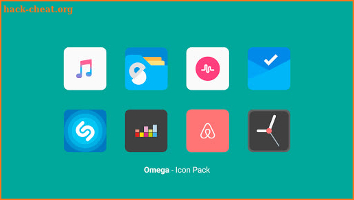 Omega - Icon Pack screenshot