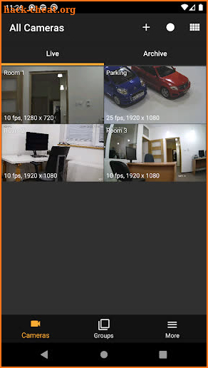 OmegaCam - IP Camera Recorder screenshot